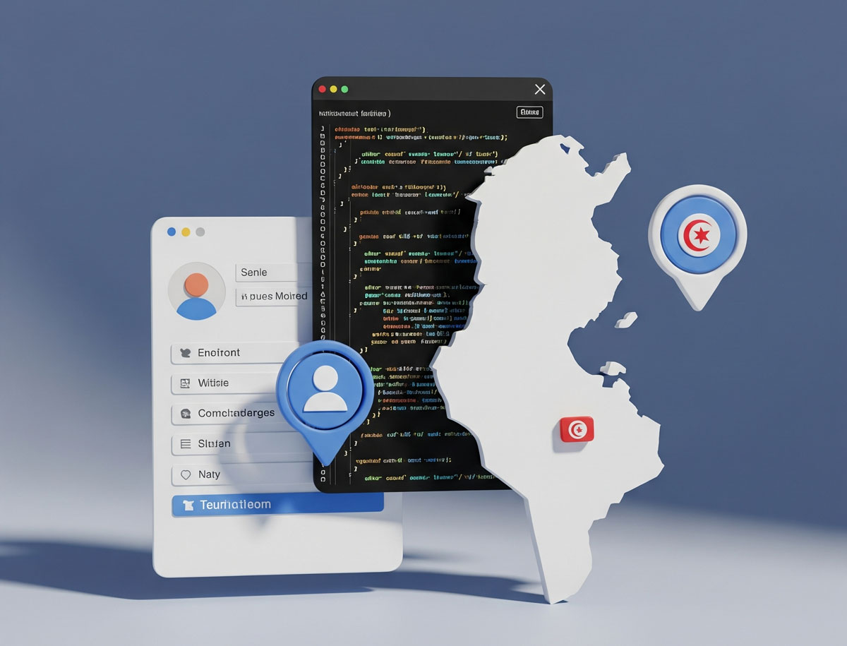 Image mise en avant illustrant les dernières technologies dans le développement de sites internet en Tunisie
